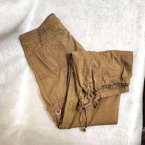 Khaki Cargo Pants Size 6/7